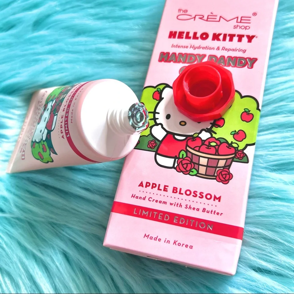 Crème Shop X Sanrio Apple Blossom Hello Kitty Limited Edition Hand Cream